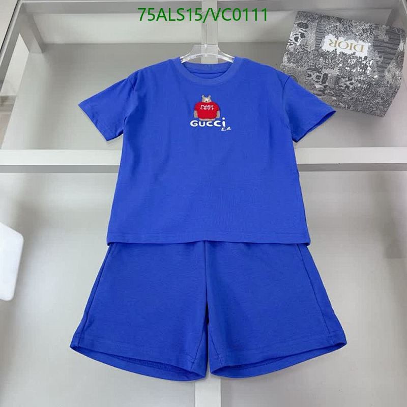 Gucci Kids' Cotton T-Shirt and Shorts Set - Comfortable & Stylish Playwear