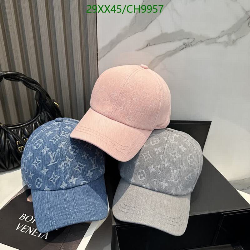 Louis Vuitton Monogram Baseball Cap - Pink, Blue, Grey