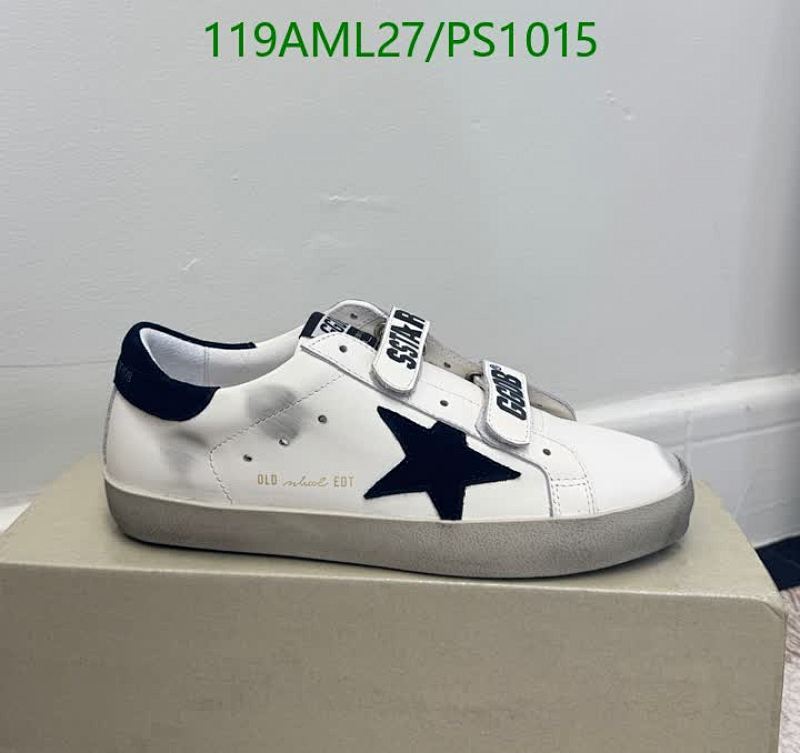 Golden Goose Old School EDT Low-Top Sneakers - Unisex Cowhide Shoes