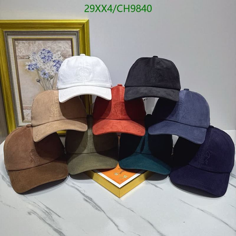 Brunello Cucinelli Corduroy Baseball Cap - Stylish & Comfortable Headwear