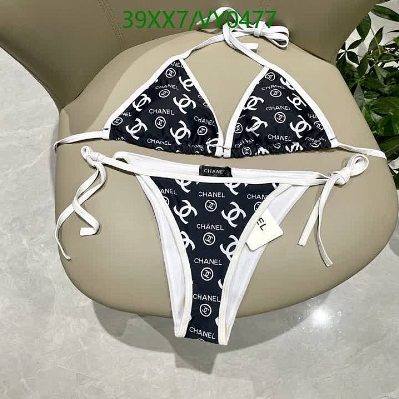 Chanel Designer Bikini Set - Stylish Two-Piece Swimsuit for Women