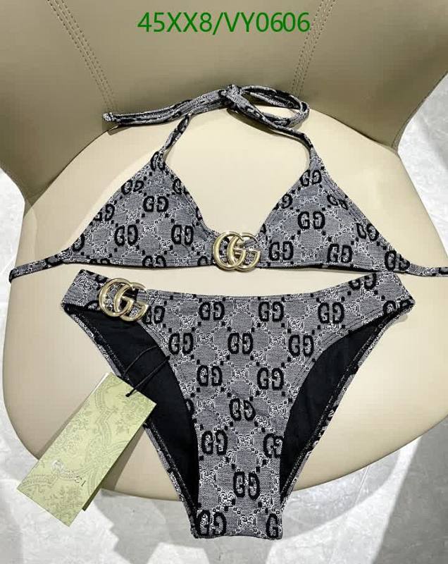 Gucci GG Monogram Two-Piece Swimsuit - Stylish Designer Bikini for Women
