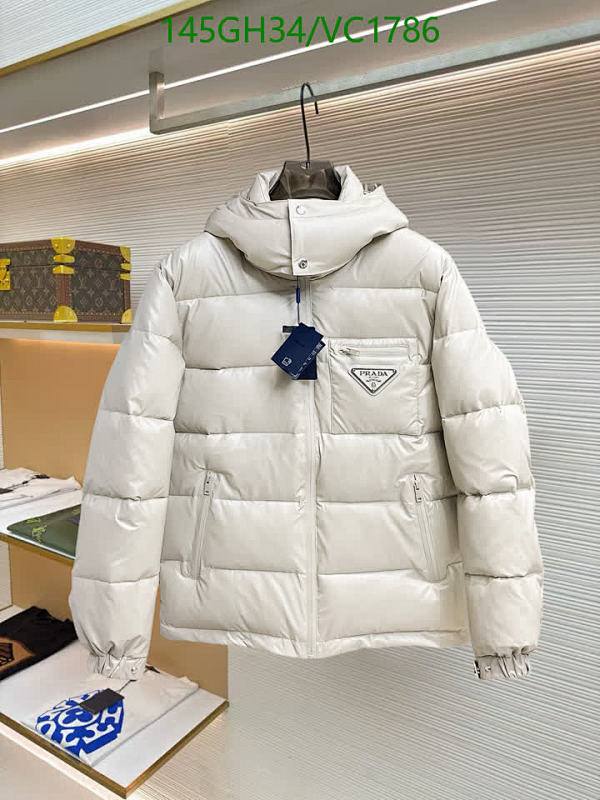 Prada Women's Hooded Down Jacket - Stylish & Warm Winter Outerwear