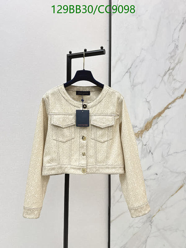 Louis Vuitton Monogram Cotton Cropped Jacket