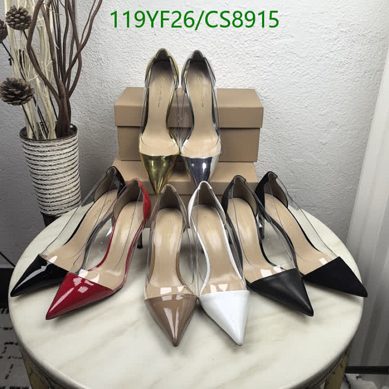 Gianvito Rossi Women's Transparent Pointed Toe Heels - Sheepskin Leather