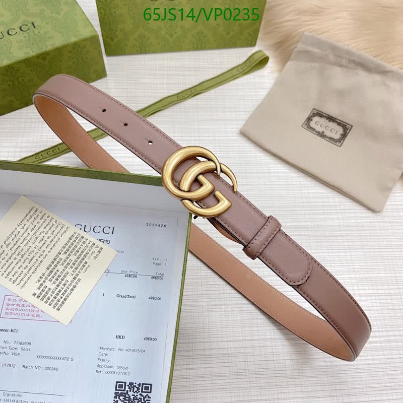 Gucci GG Marmont Leather Belt with Double G Buckle