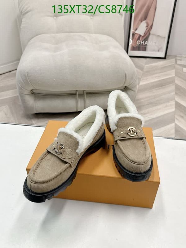 Louis Vuitton Women's Cozy Wool Loafers - Warm & Stylish Footwear