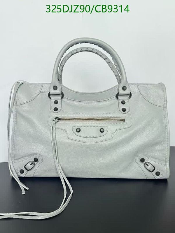 Balenciaga Women's Grey Leather City Handbag