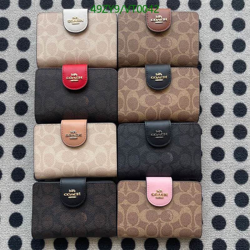 Coach Women's Signature Canvas Medium Wallet with Snap Closure
