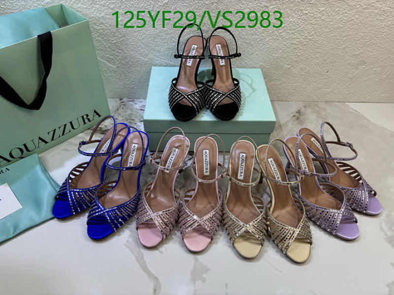 Aquazzura Women's Embellished Genuine Leather Slingback Heels - 8.5CM Height