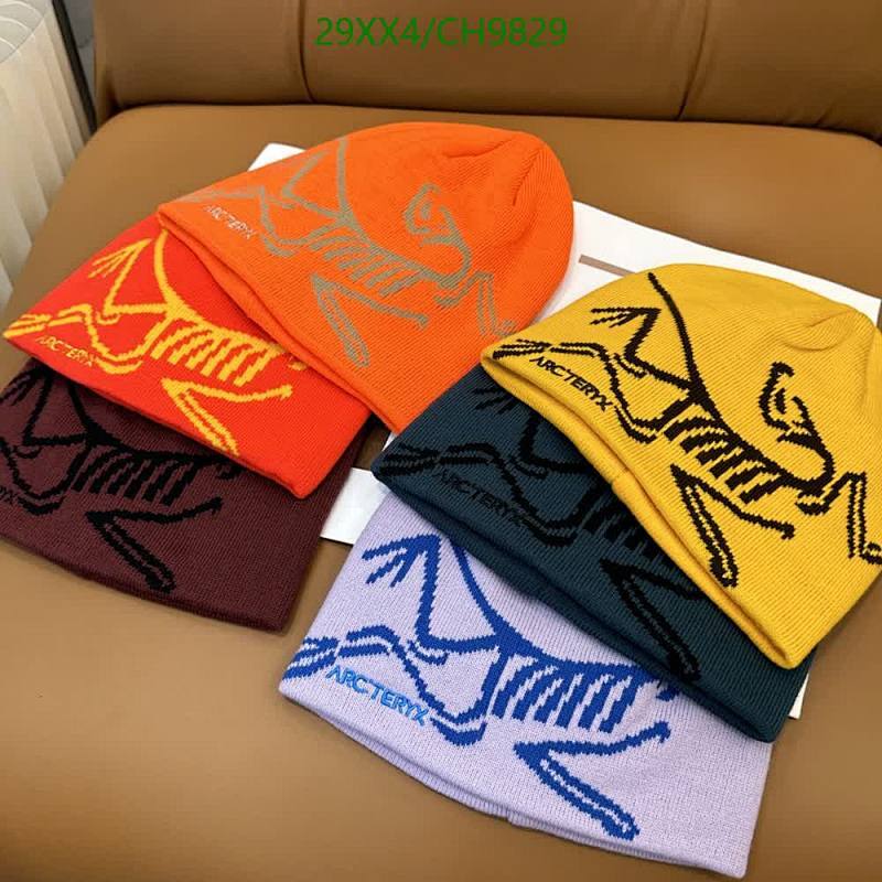 Arcteryx Skeleton Logo Beanie Hat - Warm & Stylish Winter Headwear