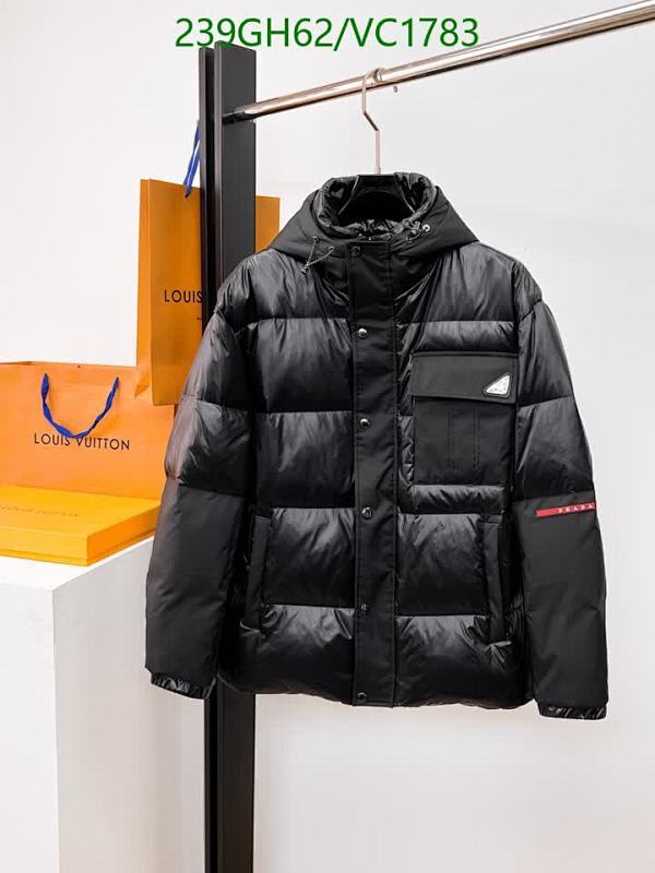 Prada Women's Down Jacket with Hood - Warm & Stylish Winter Outerwear