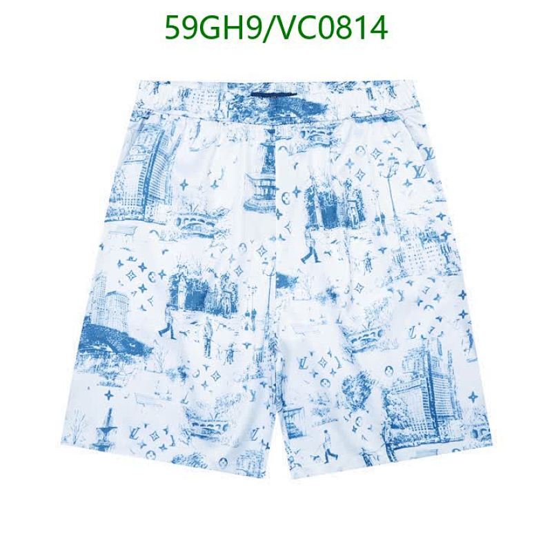Louis Vuitton Monogram City-Print Silk Beach Shorts for Men - Luxurious & Stylish