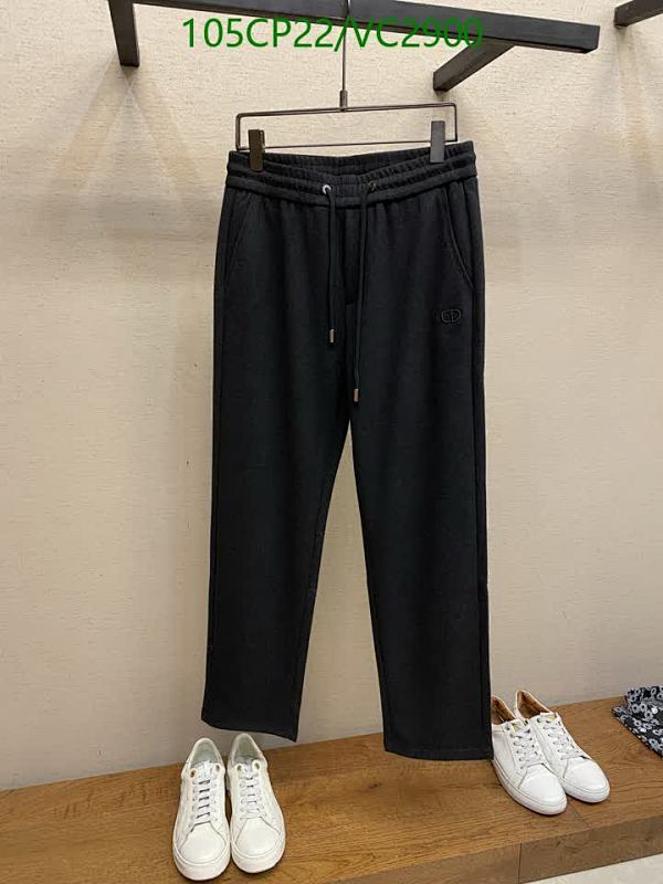 Products 6 Dior Men's Casual Black Jogger Sweatpants with Drawstring Waist