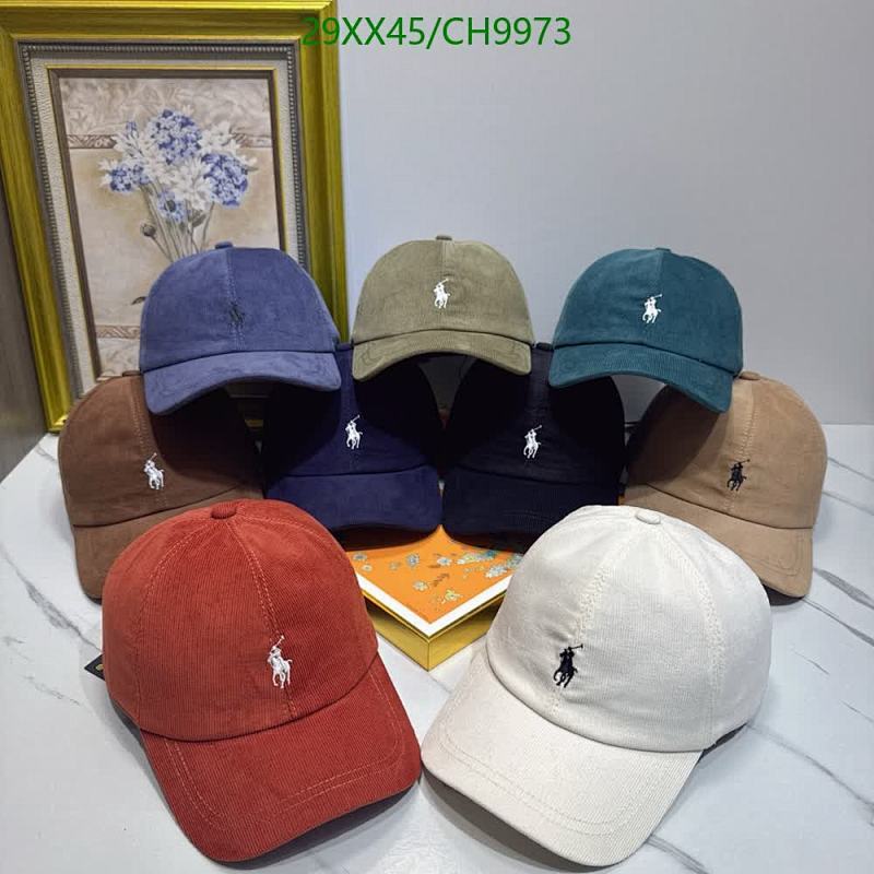 Ralph Lauren Corduroy Baseball Cap - Casual Style & Comfort