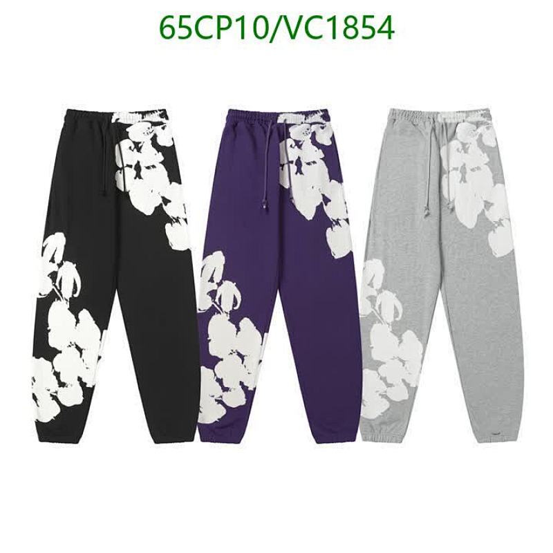 DENIM TEARS Floral Print Drawstring Sweatpants - Comfortable & Stylish