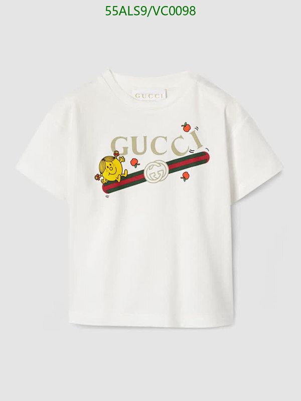 Gucci Kids White Cotton T-Shirt with Mr. Men Graphic - Sizes 90-155cm