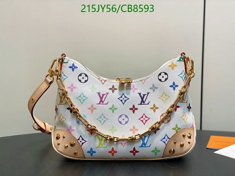 Louis Vuitton Monogram Multicolore White Canvas Shoulder Bag