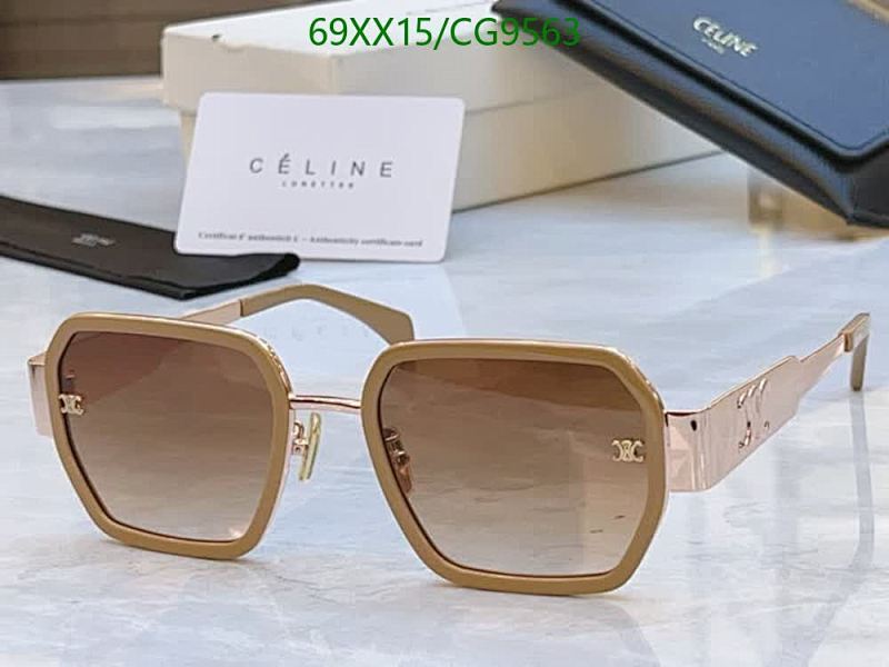Celinee CG9563 Octagonal Frame Gradient Lens Sunglasses
