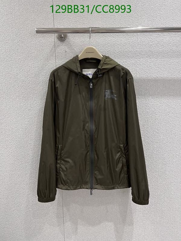 Burberry Men's Lightweight Hooded Jacket - Versatile Outerwear for All Seasons