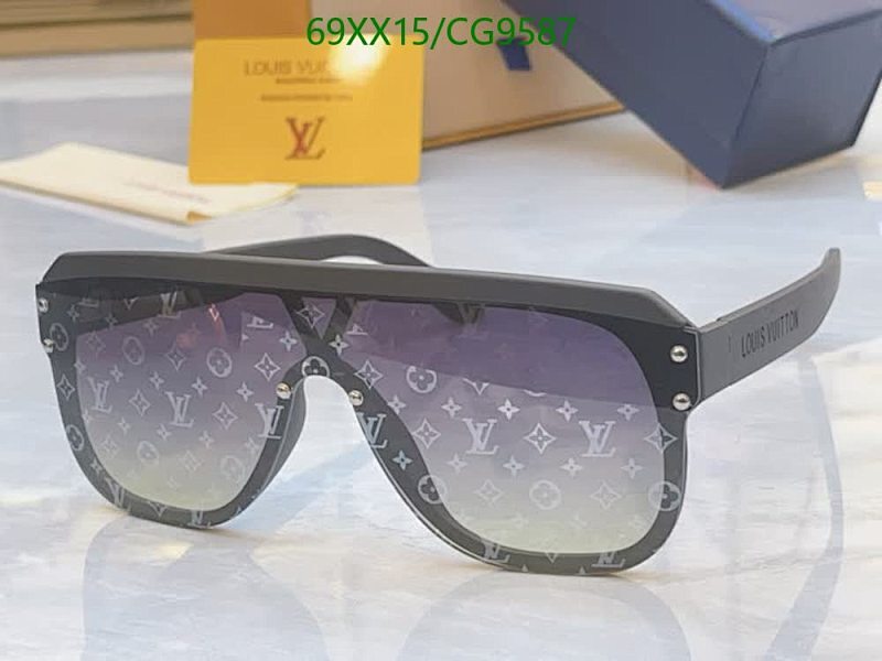 Louis Vuitton Monogram Shield Sunglasses