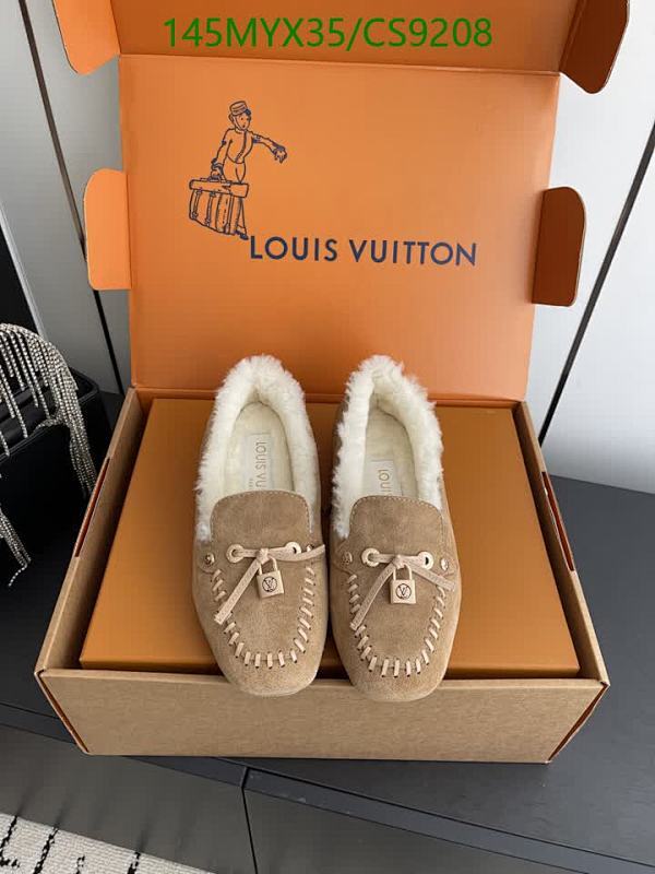 Louis Vuitton Women's Cozy Suede Loafers with Shearling Lining