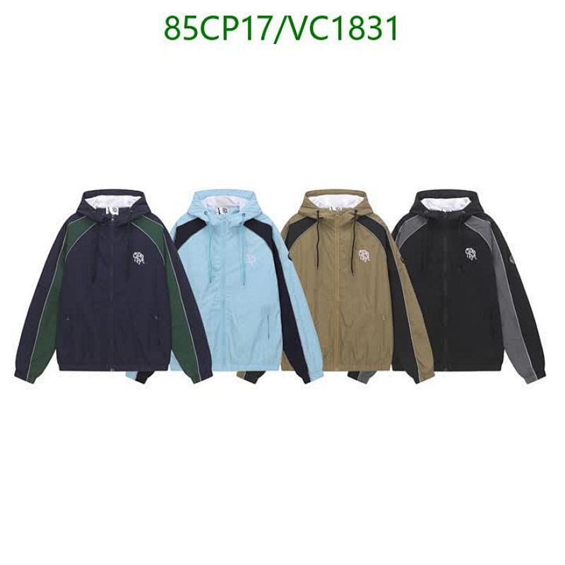 DENIM TEARS Men's Hooded Windbreaker Jacket - Lightweight & Stylish Outwear