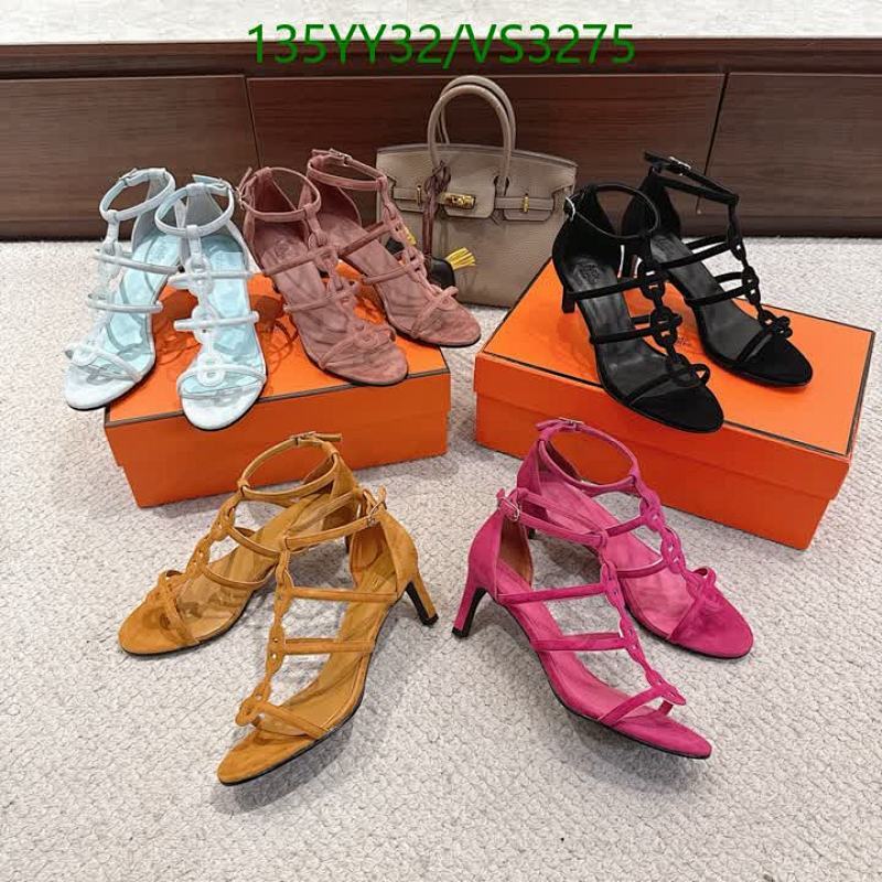 Hermes Women's Suede & Leather Heeled Sandals - Elegant Strappy Design