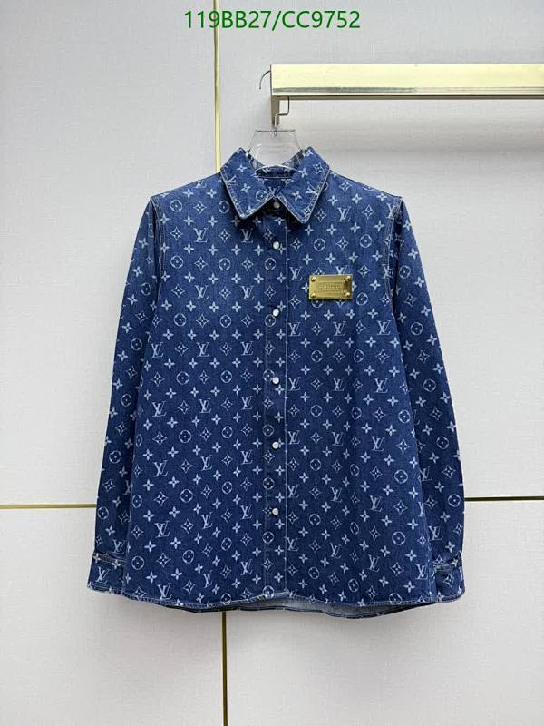 Louis Vuitton Monogram Denim Button-Up Shirt - S, M, L Sizes