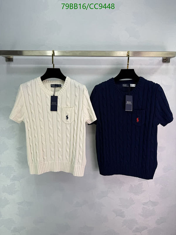 Ralph Lauren Men's Cotton Cable Knit Crew Neck Short Sleeve Sweater