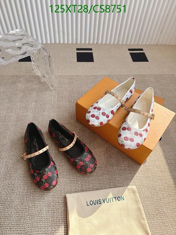 Louis Vuitton Women's Cherry Print Ballet Flats