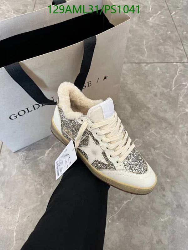 Golden Goose Unisex Glitter Low-Top Sneakers with Wool Lining - EU 35-45