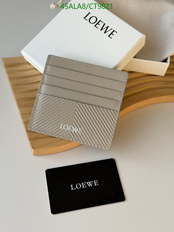 Loewe Leather Card Holder - Compact & Stylish for Everyday Use