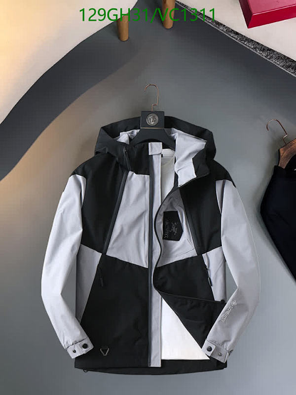 Arcteryx Men's Lightweight Hooded Jacket - Breathable Outdoor Performance