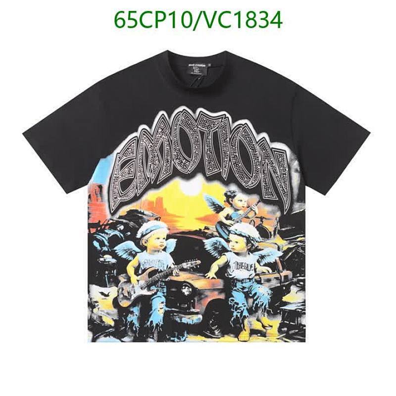 DENIM TEARS Graphic Print Cotton T-Shirt for Men - VC1834