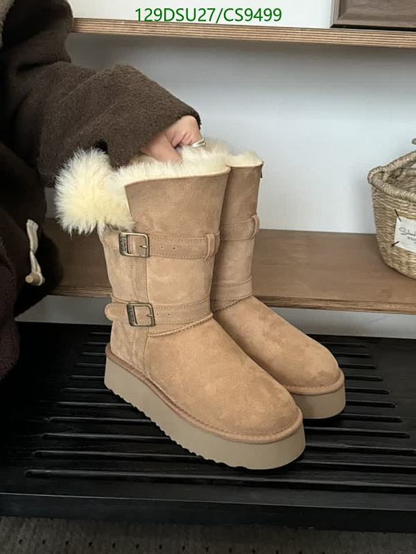 Women's Sheep Fur Lined Platform Boots - Cozy & Stylish Winter Footwear