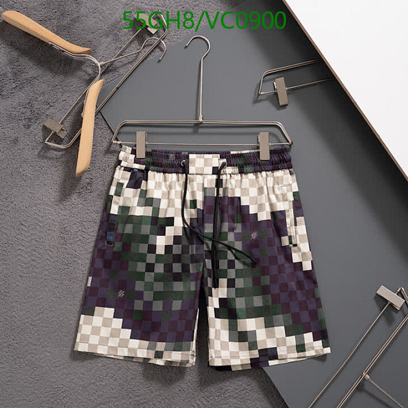 Louis Vuitton Men's Pixelated Damier Beach Shorts - Stylish & Comfortable Swimwear
