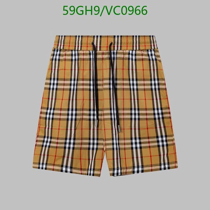 Burberryberry Plaid Cotton Beach Shorts - Comfortable & Stylish Summer Wear