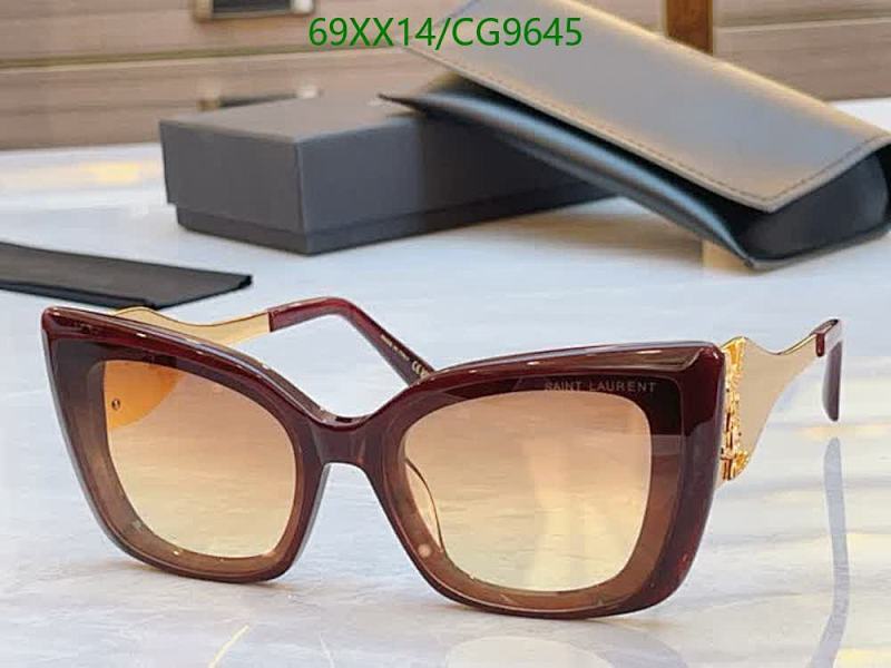 Yves Saint Laurent Women's Cat-Eye Sunglasses - Burgundy Gradient
