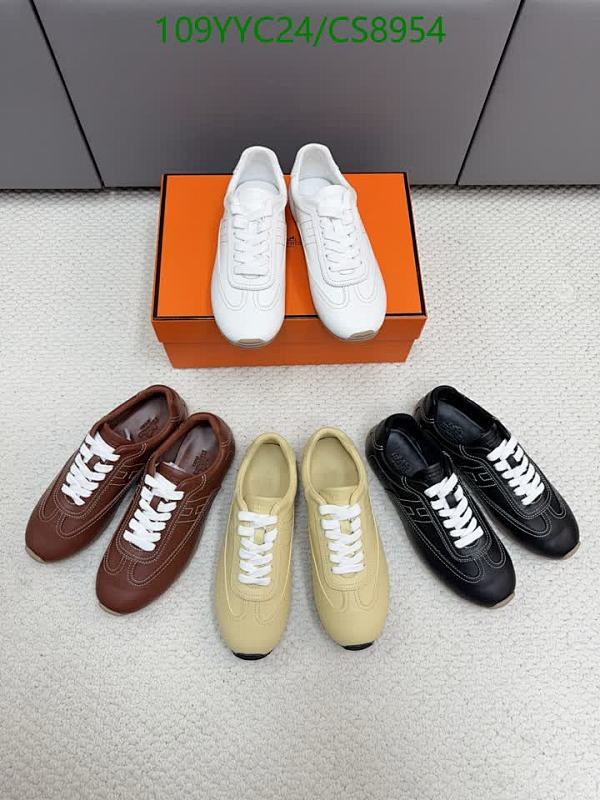Hermès Men's Cowhide Sneakers - Classic Comfort & Style