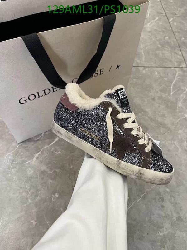 Golden Goose Women's Super-Star Glitter Sneakers with Wool Lining