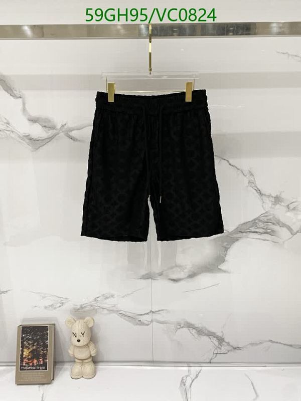 Louis Vuitton Stylish Black Beach Shorts for Men - Comfortable & Chic Design