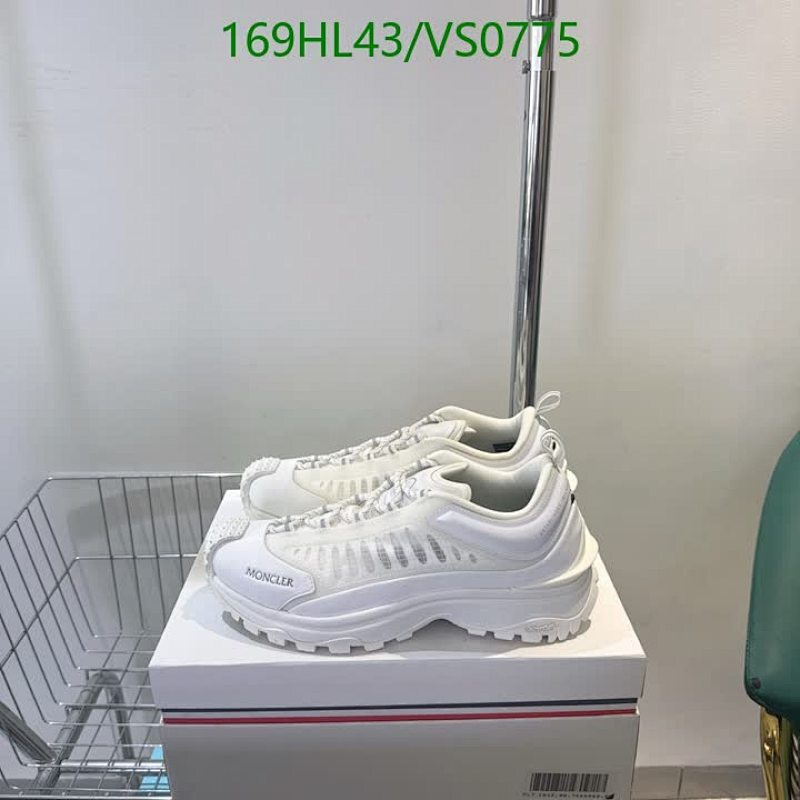 Moncler Men's Trailgrip Lite 2 Low-Top Sneakers - White Mesh & Rubber