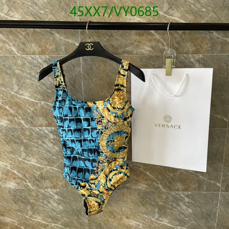 Versace Baroque & Animal Print Swimsuit for Women - Luxury One-Piece Bathing Suit