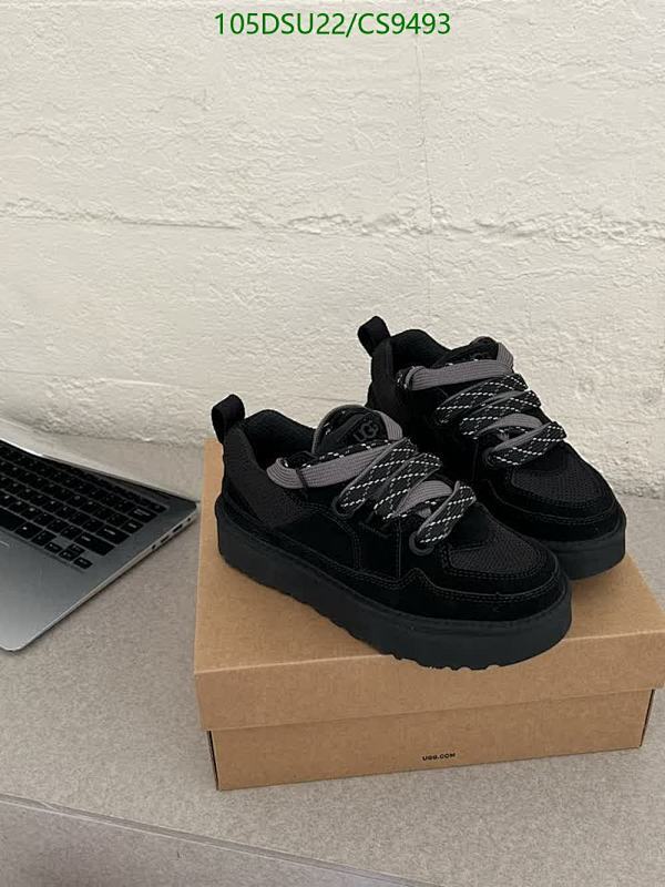 Ugg Women's Black Canvas Low-Top Sneakers