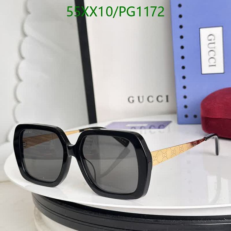 Gucci Oversized Square Sunglasses