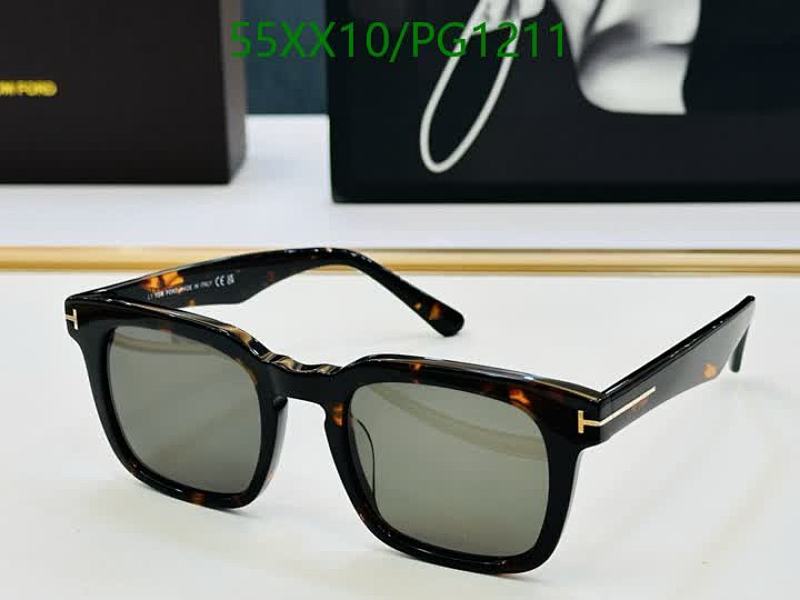 Tom Ford PG1211 Tortoiseshell Square Sunglasses - 50-22-145