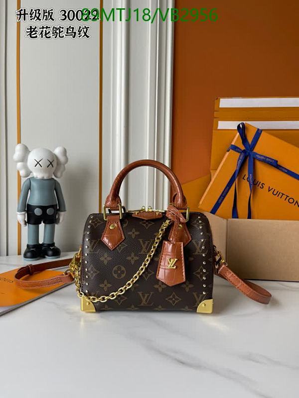 Louis Vuitton Speedy Bandouliere 20 Monogram Canvas Top Handle Bag