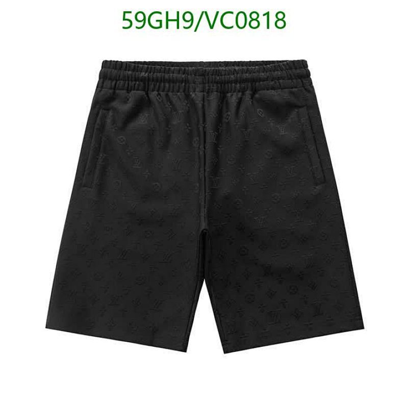 Louis Vuitton Monogram Black Beach Shorts for Men - Comfortable & Stylish