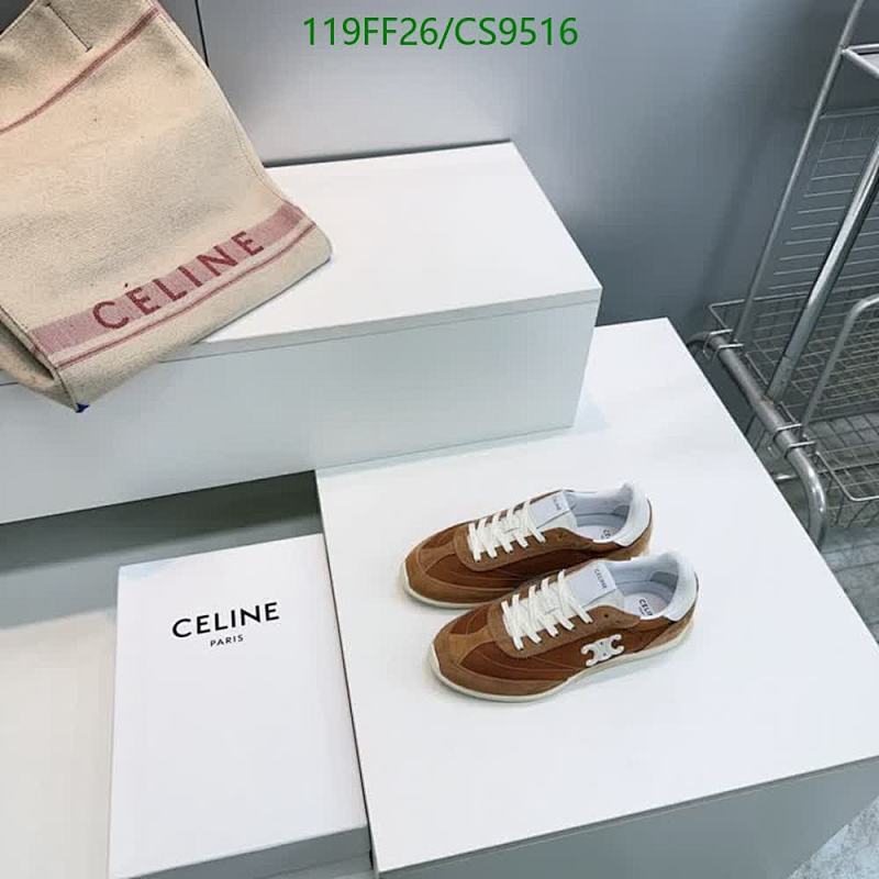 Celine Women's Suede & Fabric Low-Top Sneakers - Brown